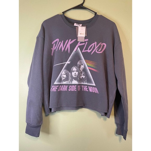 Pink Floyd Sweaters - Pink Floyd oversized cropped sweater